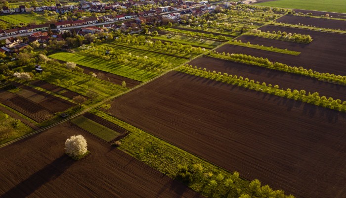 Komplexní pozemkové úpravy řešící extravilán města