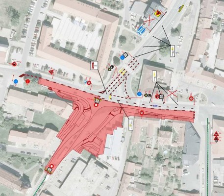 Bezpečnostně dopravní opatření na úseku silnice I/55 - II Etapa