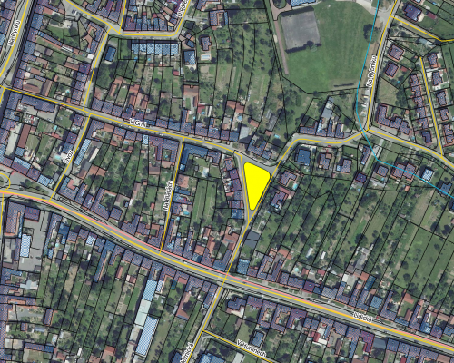 Náměstí v lokalitě V Grni/Na Zelničkách