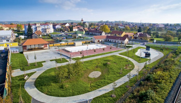 Zastřešení hlediště